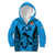 Custom Fiji Rugby Kid Hoodie Go Champions World Cup 2023 Tapa Unique Blue Vibe LT9 - Polynesian Pride