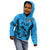 Custom Fiji Rugby Kid Hoodie Go Champions World Cup 2023 Tapa Unique Blue Vibe LT9 - Polynesian Pride