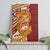 Couple Dolphins Maori Motif Canvas Wall Art - Polynesian Pride