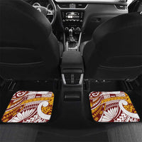 Couple Dolphins Maori Motif Car Mats - Polynesian Pride