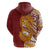 Couple Dolphins Maori Motif Hoodie - Polynesian Pride