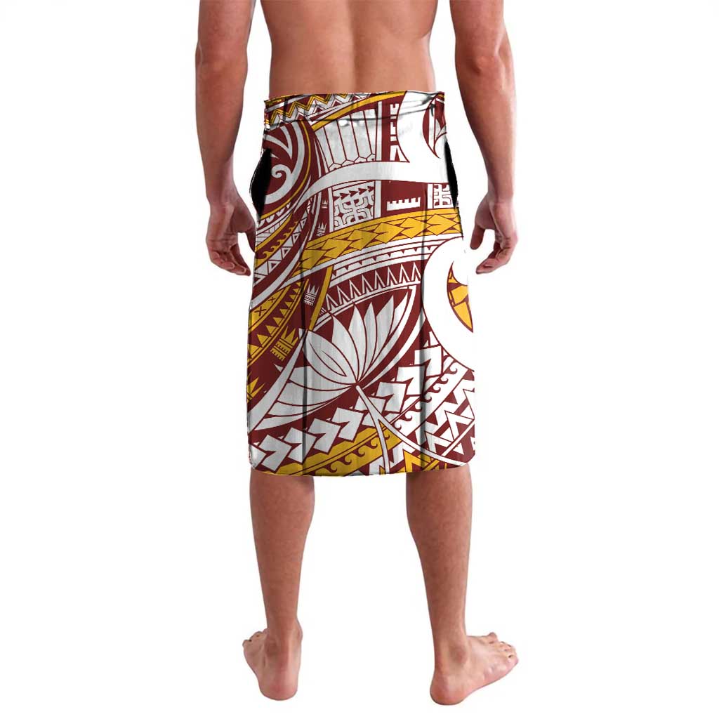 Couple Dolphins Maori Motif Lavalava - Polynesian Pride