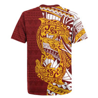 Couple Dolphins Maori Motif Rugby Jersey - Polynesian Pride