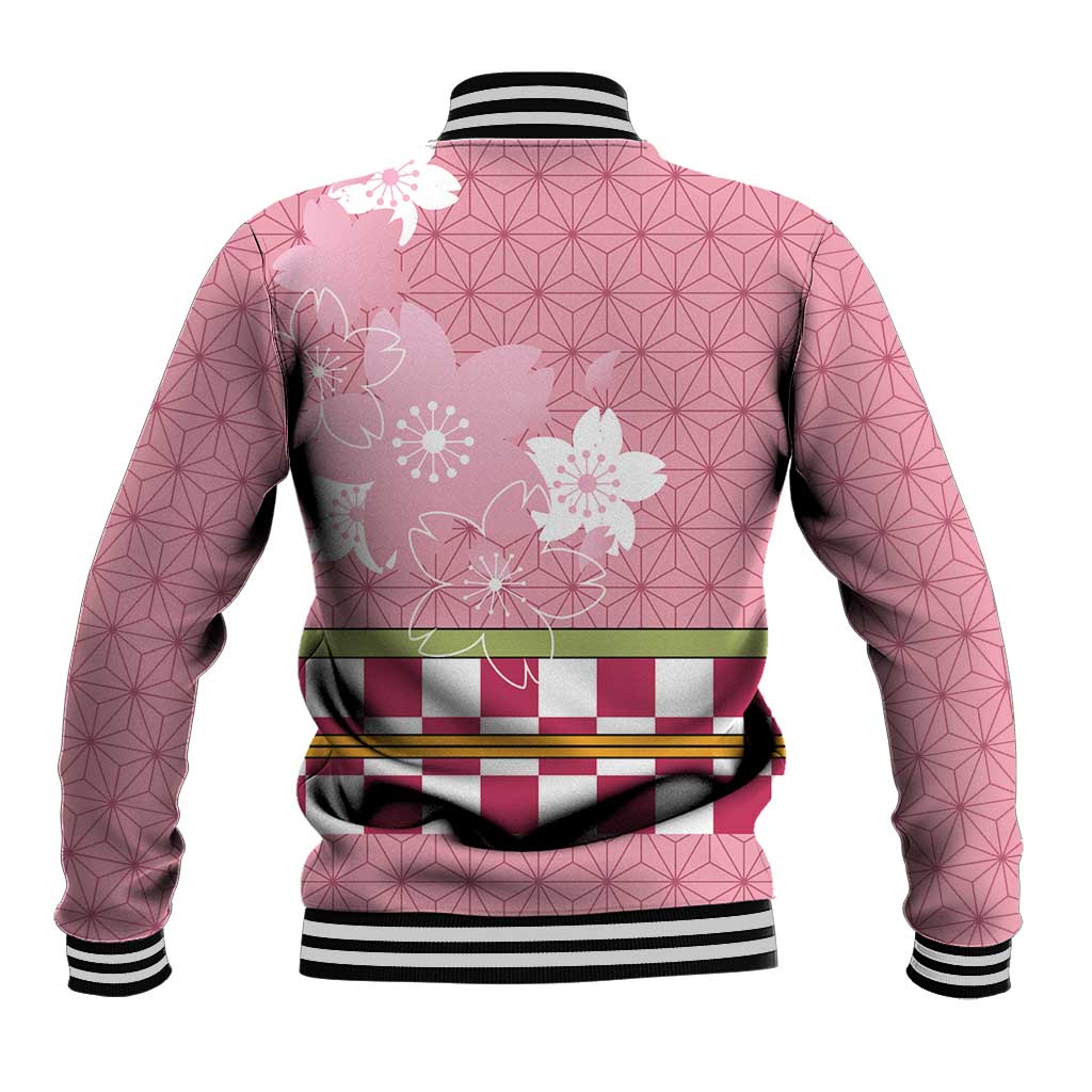 Japanese Asanoha Pattern Baseball Jacket Charm Against Evil Spirits - Polynesian Pride