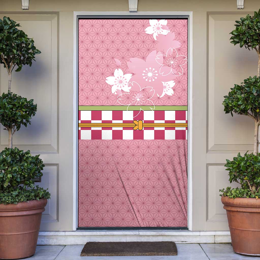 Japanese Asanoha Pattern Door Cover Charm Against Evil Spirits - Polynesian Pride