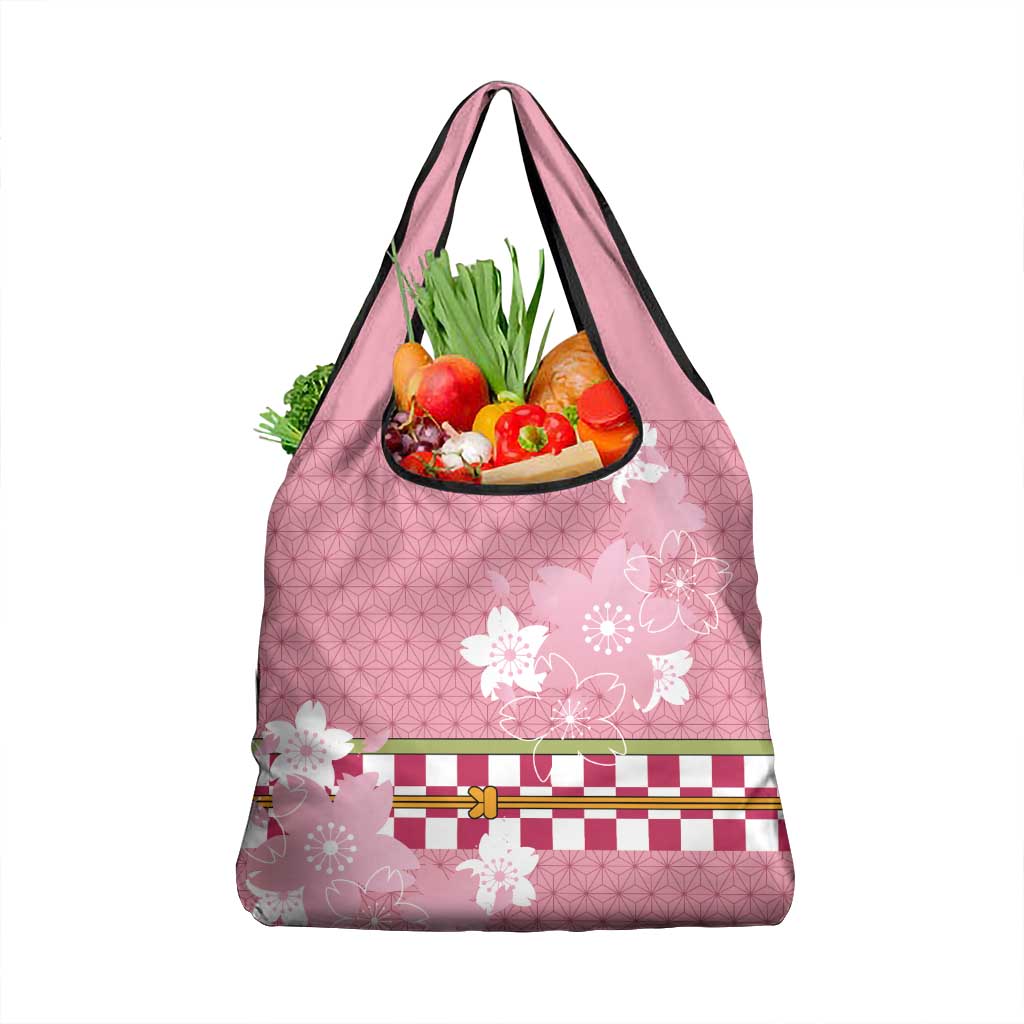 Japanese Asanoha Pattern Grocery Bag Charm Against Evil Spirits - Polynesian Pride