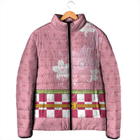 Japanese Asanoha Pattern Padded Jacket Charm Against Evil Spirits - Polynesian Pride