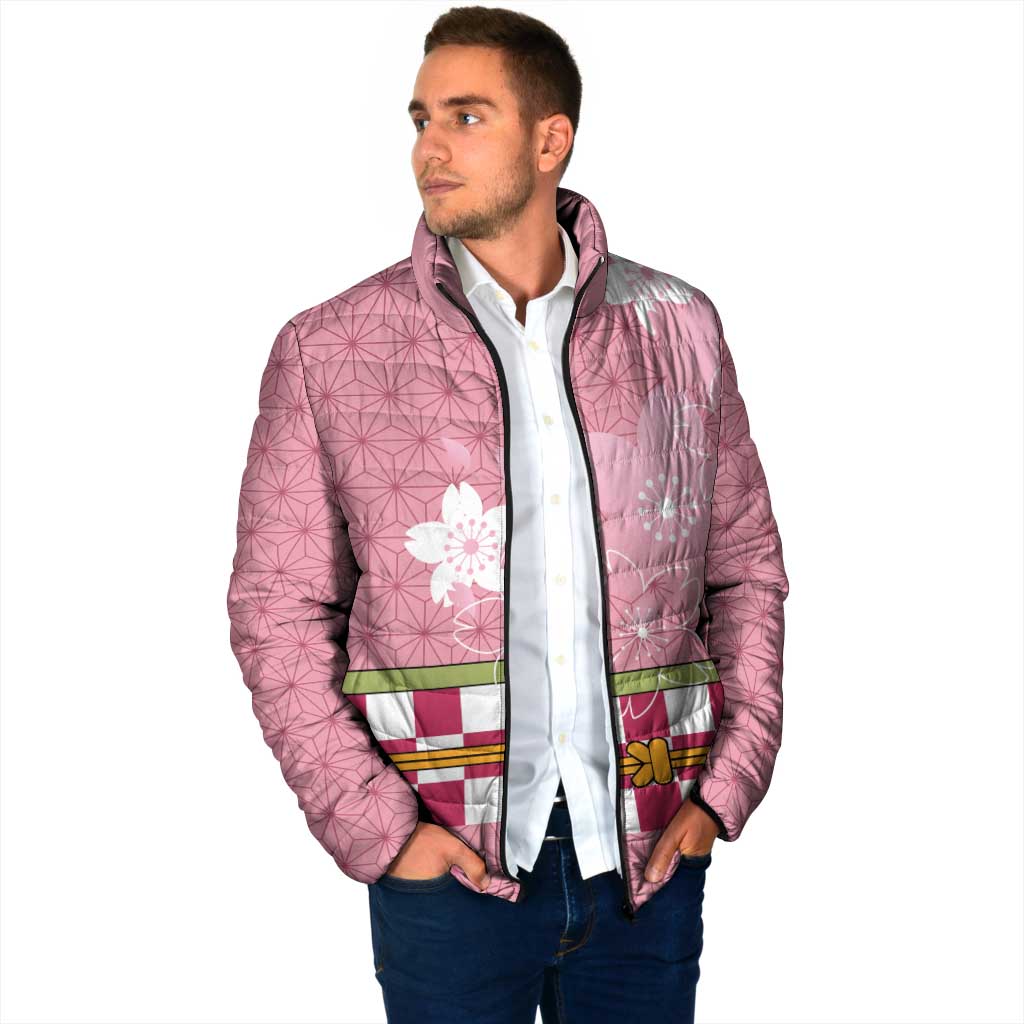 Japanese Asanoha Pattern Padded Jacket Charm Against Evil Spirits - Polynesian Pride