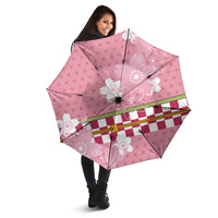 Japanese Asanoha Pattern Umbrella Charm Against Evil Spirits - Polynesian Pride