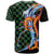 Japanese Asanoha Pattern T Shirt Sun Flame Slayer Dragon Hinokami Kagura Spirit - Polynesian Pride