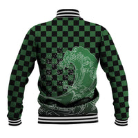 Japanese Asanoha Pattern Baseball Jacket Water Breathing Slayer Dragon - Polynesian Pride
