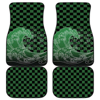 Japanese Asanoha Pattern Car Mats Water Breathing Slayer Dragon - Polynesian Pride