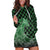 Japanese Asanoha Pattern Hoodie Dress Water Breathing Slayer Dragon - Polynesian Pride