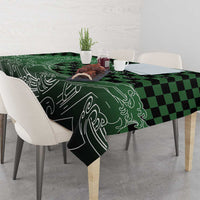 Japanese Asanoha Pattern Tablecloth Water Breathing Slayer Dragon - Polynesian Pride
