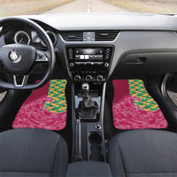 Japanese Bishamon-Kikkou Pattern Car Mats Water Pillar Silent River Flow - Polynesian Pride
