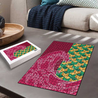 Japanese Bishamon-Kikkou Pattern Puzzle Water Pillar Silent River Flow - Polynesian Pride