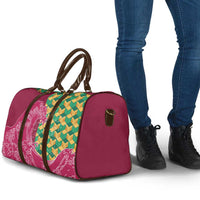 Japanese Bishamon-Kikkou Pattern Travel Bag Water Pillar Silent River Flow - Polynesian Pride