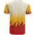 Japanese Kaen Pattern T Shirt Flame Pillar Blazing Lion Heart - Polynesian Pride