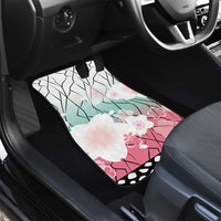 Japanese Kocho Pattern Car Mats Insect Pillar Butterfly Flower Fairy - Polynesian Pride