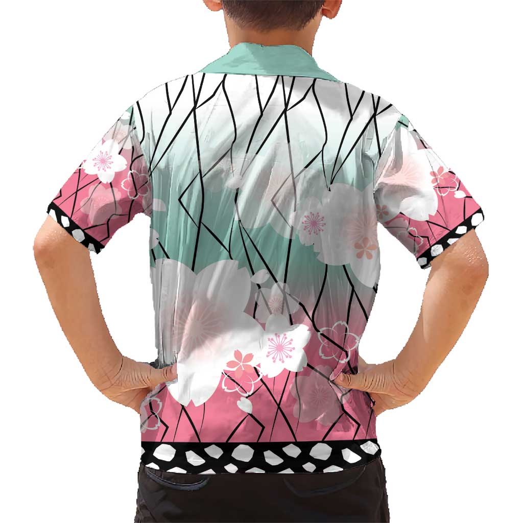 Japanese Kocho Pattern Family Matching Short Sleeve Bodycon Dress and Hawaiian Shirt Insect Pillar Butterfly Flower Fairy LT9 - Polynesian Pride