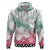 Japanese Kocho Pattern Hoodie Insect Pillar Butterfly Flower Fairy - Polynesian Pride