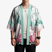 Japanese Kocho Pattern Kimono Insect Pillar Butterfly Flower Fairy - Polynesian Pride