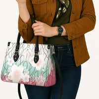 Japanese Kocho Pattern Leather Bag Insect Pillar Butterfly Flower Fairy - Polynesian Pride