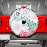 Japanese Kocho Pattern Spare Tire Cover Insect Pillar Butterfly Flower Fairy - Polynesian Pride