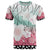 Japanese Kocho Pattern T Shirt Insect Pillar Butterfly Flower Fairy - Polynesian Pride