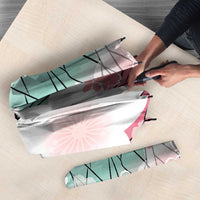 Japanese Kocho Pattern Umbrella Insect Pillar Butterfly Flower Fairy - Polynesian Pride