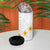 Tonga White Sunday 4 in 1 Can Cooler Tumbler Polynesian Tribal Simple