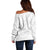 Tonga White Sunday Off Shoulder Sweater Polynesian Plumeria Tribal Simple LT9 - Polynesian Pride