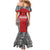 Custom Tonga Rugby Mate Ma'a Family Matching Mermaid Dress and Hawaiian Shirt Tonga XIII Make History Pacific Champions