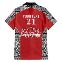 Custom Tonga Rugby Mate Ma'a Family Matching Puletasi and Hawaiian Shirt Tonga XIII Make History Pacific Champions