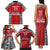 Custom Tonga Rugby Mate Ma'a Family Matching Tank Maxi Dress and Hawaiian Shirt Tonga XIII Make History Pacific Champions