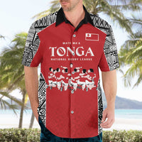Custom Tonga Rugby Mate Ma'a Hawaiian Shirt Tonga XIII Make History Pacific Champions