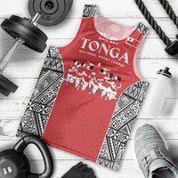 Custom Tonga Rugby Mate Ma'a Men Tank Top Tonga XIII Make History Pacific Champions