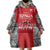 Custom Tonga Rugby Mate Ma'a Wearable Blanket Hoodie Tonga XIII Make History Pacific Champions