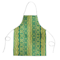 Hawaii Lei with Tribal Quilt Motif Apron - Polynesian Pride