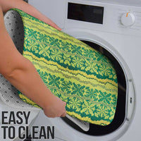 Hawaii Lei with Tribal Quilt Motif Bathroom Set - Polynesian Pride