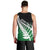 Green Silver Fern Spirit Taniko Tukutuku Personalised Men Tank Top