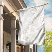 Hawaii Plumeria Lokelani Pikake Lei Garden Flag Sandy Beige Polynesian Tattoo