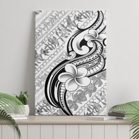 Hawaii Plumeria Lokelani Pikake Lei Canvas Wall Art Ele'ele Polynesian Tattoo