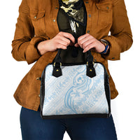 Hawaii Plumeria Lokelani Pikake Lei Shoulder Handbag Uliuli Polynesian Tattoo