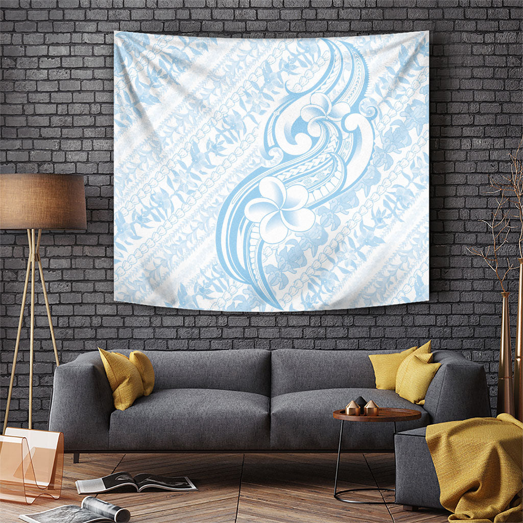 Hawaii Plumeria Lokelani Pikake Lei Tapestry Uliuli Polynesian Tattoo
