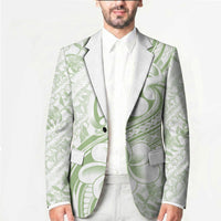 Hawaii Plumeria Lokelani Pikake Lei Blazer Oma'oma'o Polynesian Tattoo
