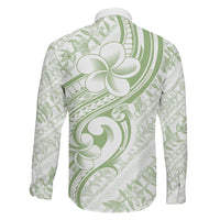 Hawaii Plumeria Lokelani Pikake Lei Family Matching Mermaid Dress and Hawaiian Shirt Oma'oma'o Polynesian Tattoo LT9 - Polynesian Pride
