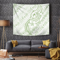 Hawaii Plumeria Lokelani Pikake Lei Tapestry Oma'oma'o Polynesian Tattoo