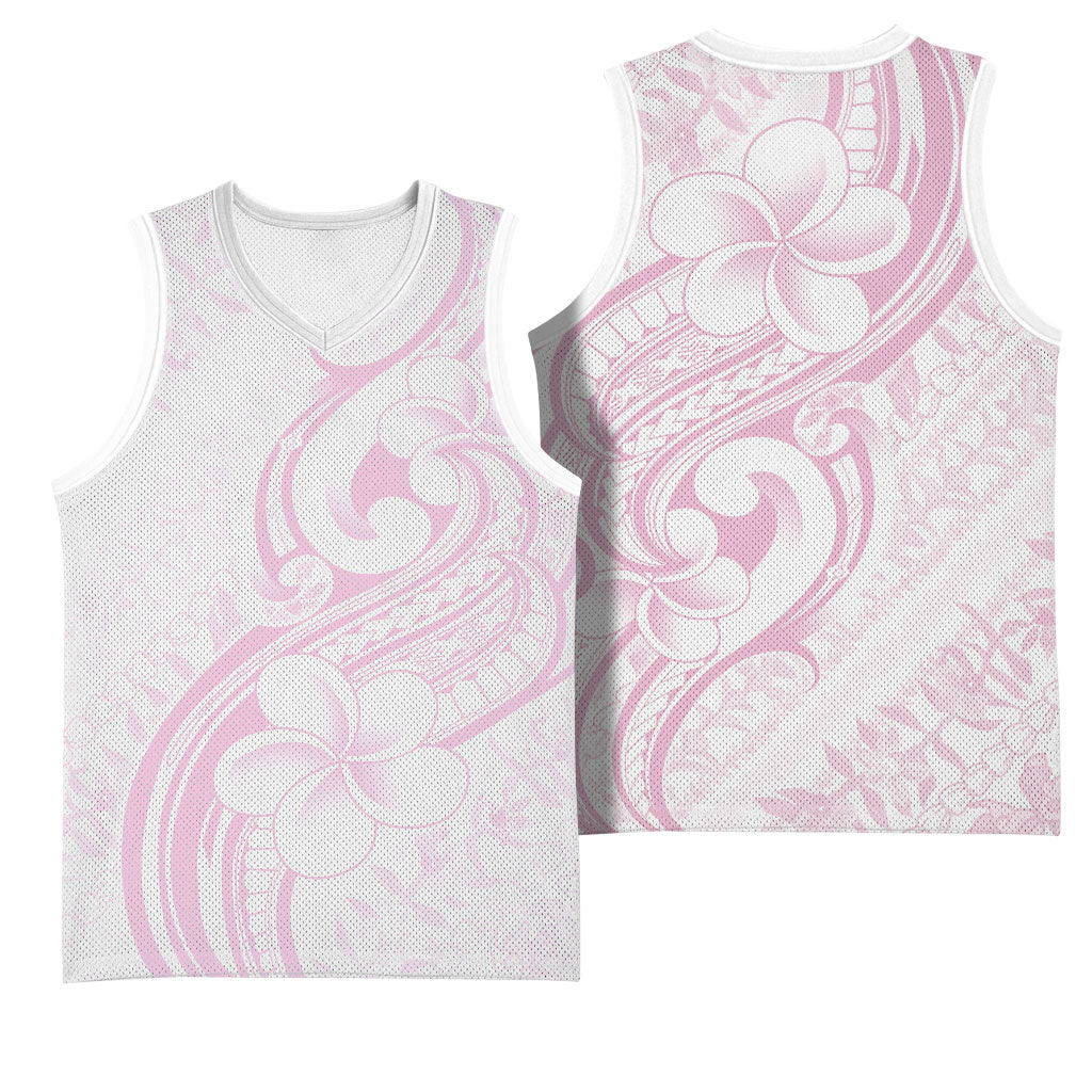 Hawaii Plumeria Lokelani Pikake Lei Basketball Jersey Poni Mama Polynesian Tattoo