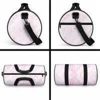 Hawaii Plumeria Lokelani Pikake Lei Duffle Bag Poni Mama Polynesian Tattoo LT9 - Polynesian Pride